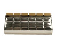 0190. Chanel Clutch Bag, In Gold Metal, Gold Hardware1