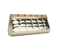 0190. Chanel Clutch Bag, In Gold Metal, Gold Hardware2