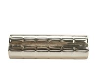 0190. Chanel Clutch Bag, In Gold Metal, Gold Hardware7
