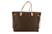 0205. Louis Vuitton Neverfull MM, Monogram Coated Canvas, Gold Hardware1