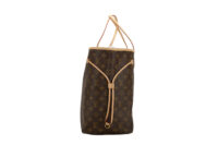 0205. Louis Vuitton Neverfull MM, Monogram Coated Canvas, Gold Hardware3