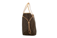 0205. Louis Vuitton Neverfull MM, Monogram Coated Canvas, Gold Hardware5