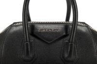 0207. Givenchy Small Antigona, Black Leather, Silver Hardware7