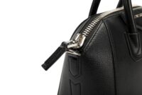 0207. Givenchy Small Antigona, Black Leather, Silver Hardware8
