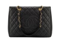 0209. Chanel Grand Shopping Tote, Caviar, Gold Hardware1