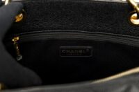 0209. Chanel Grand Shopping Tote, Caviar, Gold Hardware11