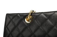 0209. Chanel Grand Shopping Tote, Caviar, Gold Hardware7