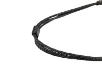 0221. Gucci GG Canvas Braided Shoulder Bag, Black, Silver Hardware13