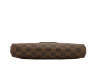 0225. Louis Vuitton Damier Ebene, Eva Clutch, Gold Hardware11