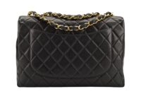 0231. Chanel Timeless Vintage Borsa Single Flap, Gold Hardware4