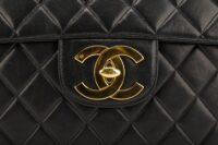 0231. Chanel Timeless Vintage Borsa Single Flap, Gold Hardware6