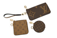 0235. Louis Vuitton Trio Pouch, Monogram, Gold hardware15