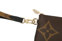 0235. Louis Vuitton Trio Pouch, Monogram, Gold hardware7