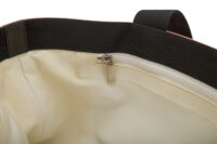 0236. Chanel Pink Canvas Coco Heart Print, Silver Hardware11