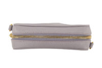 0238. Prada Saffiano Mini Camera Crossbody, Lavender, Gold Hardware11