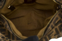 0239. Fendi Zucca Chef Shoulder Hobo Bag, Brown Leather, Gold Hardware17