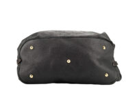 0244. Louis Vuitton, Black Mahina XL Shoulder Bag, Gold Hardware10