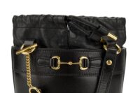 0258. Gucci Horsebit 1955, Black leather, Gold Hardware6
