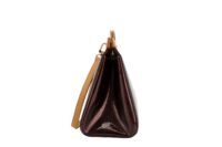 0251. Louis Vuitton Roxbury Red Leather, Gold Hardware3