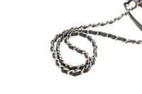 0254. Chanel Coco Boy Timeless Classic Flap bag, Patent Leather, Silver Hardware9