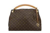 0259. Louis Vuitton Artsy MM, Brown Monogram, Gold Hardware1