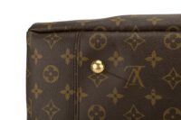 0259. Louis Vuitton Artsy MM, Brown Monogram, Gold Hardware10