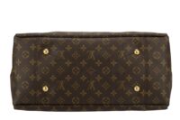 0259. Louis Vuitton Artsy MM, Brown Monogram, Gold Hardware9