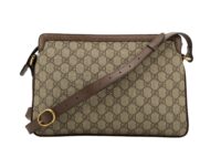 0266. Gucci Beige GG Supreme Ophidia, Gold Hardware4