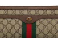 0266. Gucci Beige GG Supreme Ophidia, Gold Hardware7