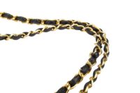 0269. Chanel Black Jumbo Vintage, Single Flap, Gold Hardware9