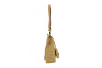 0276. Prada Raffia Crotchet Re-Edition, Gold hardware