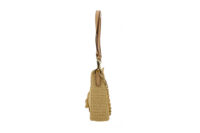 0276. Prada Raffia Crotchet Re-Edition, Gold hardware