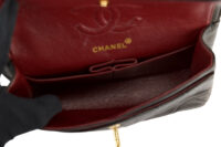 0279. Chanel Vintage Classic Double Flap, Black Lambskin, Gold Hardware16
