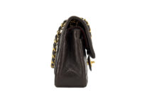 0279. Chanel Vintage Classic Double Flap, Black Lambskin, Gold Hardware3