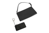0293. Louis Vuitton Pochette, Black Epi Leather, Silver Hardware10