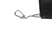 0293. Louis Vuitton Pochette, Black Epi Leather, Silver Hardware14