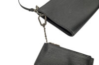 0293. Louis Vuitton Pochette, Black Epi Leather, Silver Hardware17
