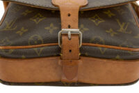 0327. Louis Vuitton Cartouchiere, Monogram, Gold Hardware10