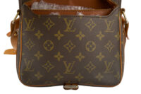 0327. Louis Vuitton Cartouchiere, Monogram, Gold Hardware12