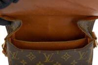 0327. Louis Vuitton Cartouchiere, Monogram, Gold Hardware14