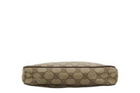 0328. Gucci GG Supreme Navy Messenger Bag, Silver Hardware7