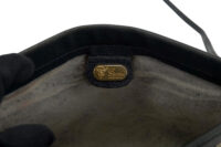 0329. Gucci GG Supreme Navy Messenger Bag, Silver Hardware10