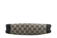 0329. Gucci GG Supreme Navy Messenger Bag, Silver Hardware7