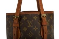 0330. Louis Vuitton Monogram Bucket Bag, Gold Hardware6