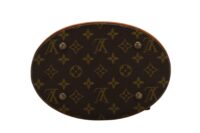 0330. Louis Vuitton Monogram Bucket Bag, Gold Hardware7