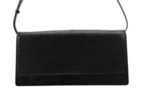 0331. Louis Vuitton Honfleur, Black Epi Leather, Gold Hardware4