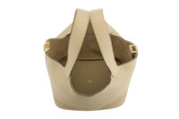 0336. Hermes Picotin 22, Beige Marfa, Gold Hardware