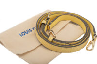 0346. Louis Vuitton Mini Capucines Yellow Lizard, Gold Hardware
