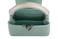 0347. Louis Vuitton Mini Capucines, Python Handle, Silver Hardware11