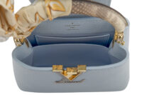 0348. Louis Vuitton Mini Capucines, Karung Handle, Gold Hardware